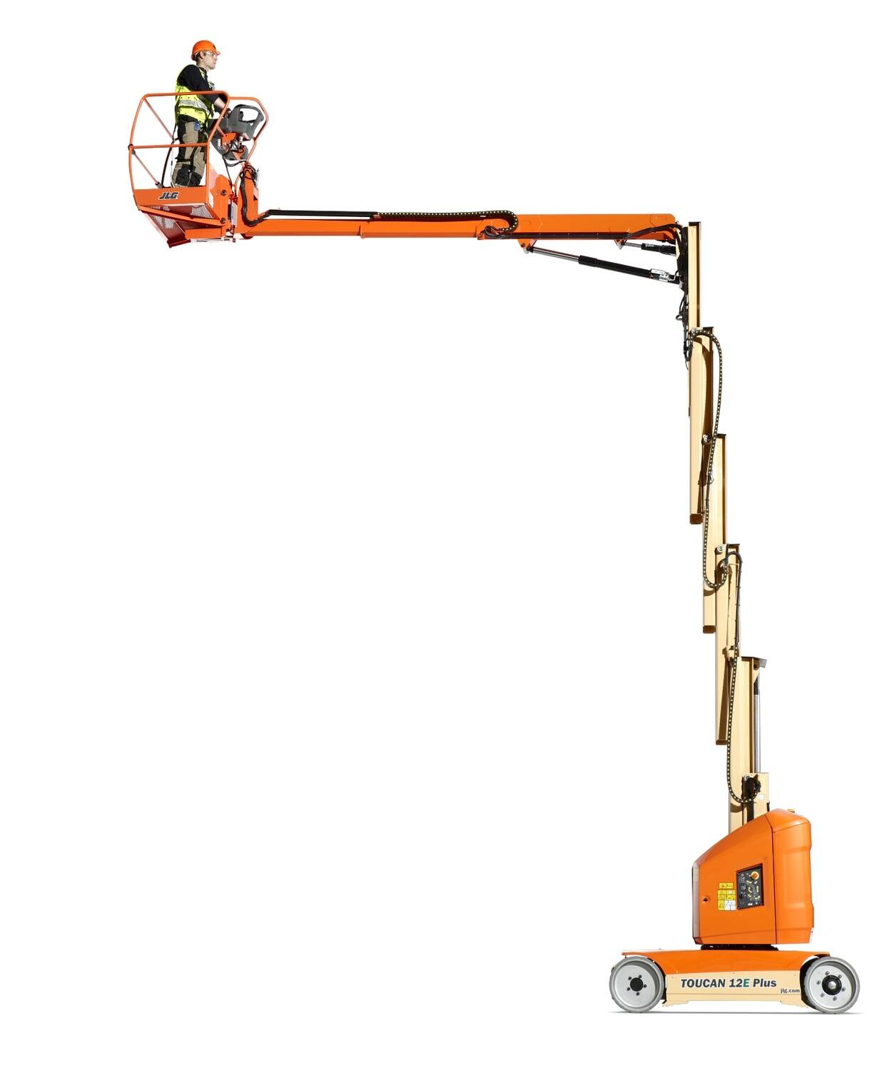JLG Toucan TE 12E Plus — Mastro Vertical